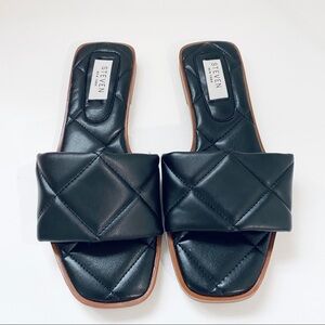 NEW Steven by Steve Madden quilted slides
